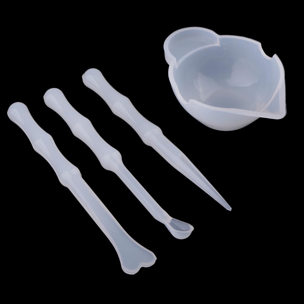 Kit de herramientas para pegam - Silicone Epoxy Resin Molds Set reseña y precio