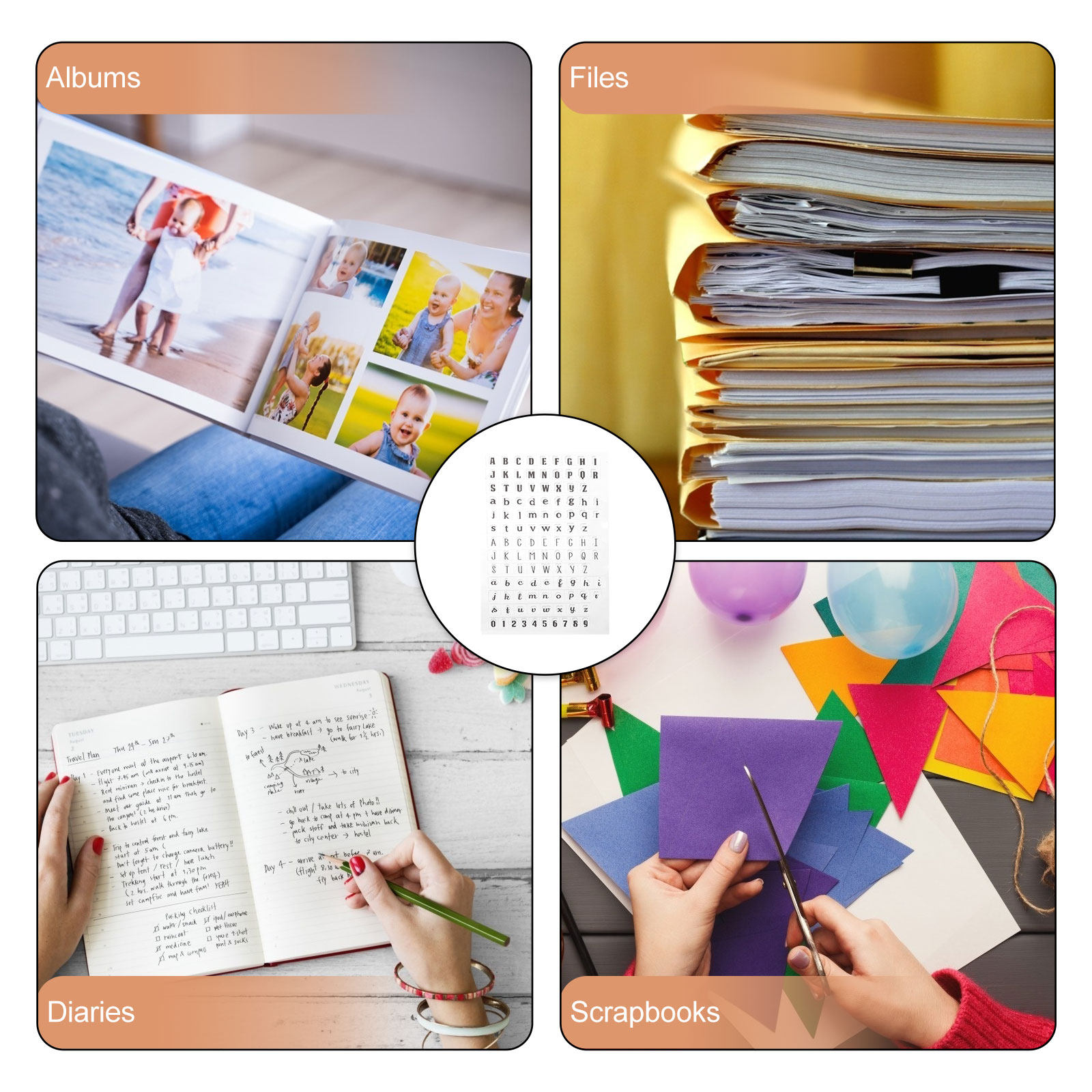 4 unidades de sellos de silico - Clear Silicone Stamps For Card Making reseña y precio