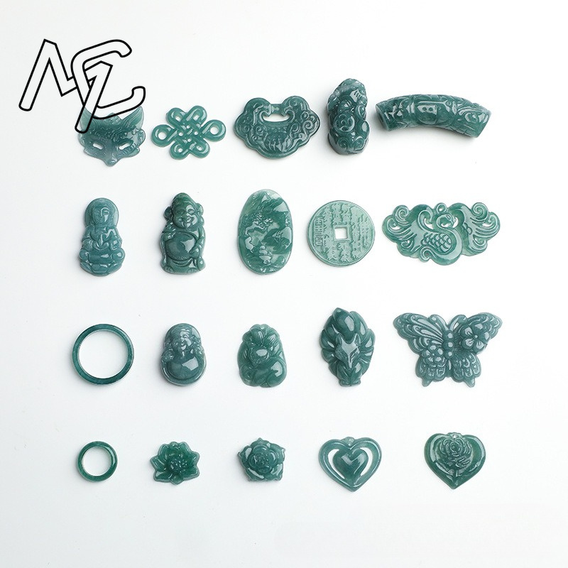 2 piezas de jadeíta azul natur - Beading reseña y precio