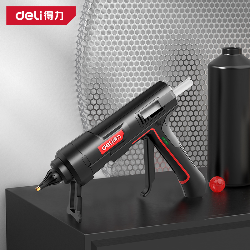 DELI-pistola de pegamento term - Hot Melt Glue Gun Cordless reseña y precio