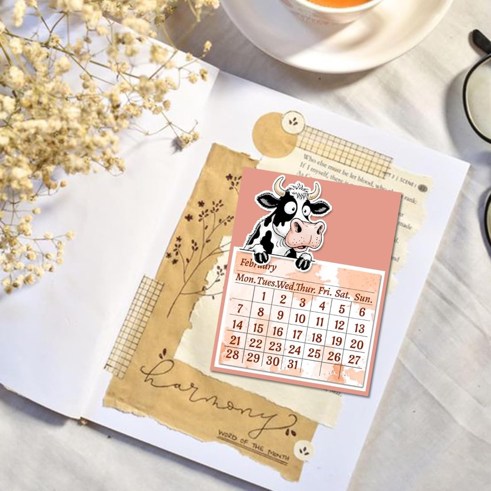 Sello transparente de calendar - Clear Silicone Stamps For Card Making reseña y precio